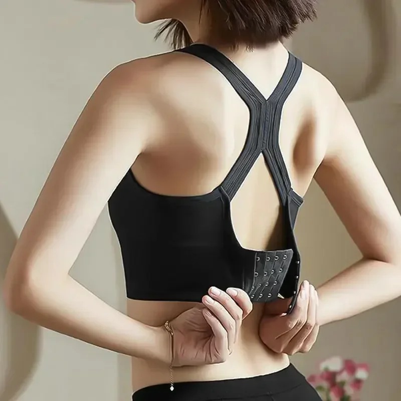 Shockproof Buckle Sports Bra W - T Shirt Bra Seamless のレビューと価格